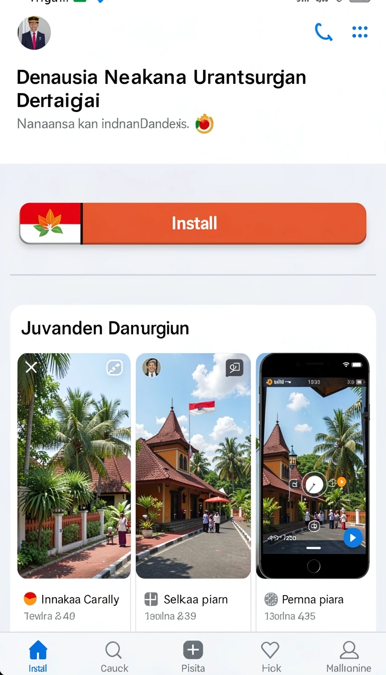 Galeri pratinjau visual gacor668 build APK resmi terbaru